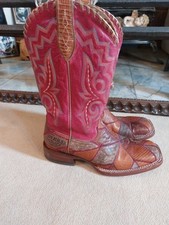 Ariat leather western for sale  WOLVERHAMPTON
