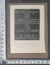 Wunderkammer exlibris 614 usato  Pescara