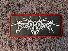 BORKNAGAR, COSTURAR BRANCO COM REMENDO BORDADO DE BORDA VERMELHA comprar usado  Enviando para Brazil