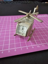 Miniature helicopter clock for sale  WARRINGTON