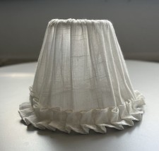 Lampenschirm rüschenrand shab gebraucht kaufen  Bad Eilsen