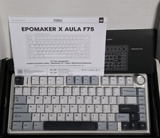 Teclado mecânico EPOMAKER x Aula F75 gaxeta, 75% sem fio hot swapable Gamin comprar usado  Enviando para Brazil