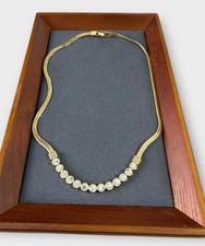 Vintage necklace gold for sale  BLAENAU FFESTINIOG