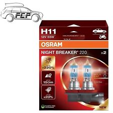 Lâmpadas para faróis de carro OSRAM Night Breaker 220 H11 (pacote duplo) - 220% NOVO 2024 comprar usado  Enviando para Brazil