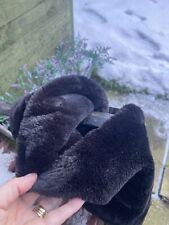 Black faux fur for sale  SKELMERSDALE