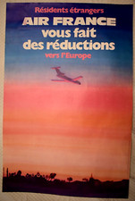 Ancienne affiche residents d'occasion  Cavaillon