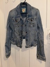 Jaqueta jeans azul Abercrombie & Fitch tamanho M comprar usado  Enviando para Brazil