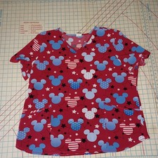 Blusa esfoliante Disney Mickey Mouse tamanho 2XL vermelha padrão Mickey Mouse tem bolsos XXL comprar usado  Enviando para Brazil