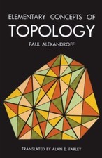 ELEMENTARY CONCEPTS OF TOPOLOGY (DOVER BOOKS ON By Paul Alexandroff & Alan E. comprar usado  Enviando para Brazil