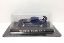 Modelo de carro Aoshima Option Drift Tengoku Mazda Vertex FD3S RX-7 azul fundido 1/64 comprar usado  Enviando para Brazil