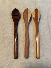 3 colheres musicais de madeira de uma peça instrumentos folclóricos de percussão Apalachian comprar usado 3 colheres musicais de madeira de uma peça instrumentos folclóricos de percussão Apalachian comprar usado  Enviando para Brazil