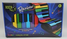 Rock and Roll It! Teclado de piano arco iris flexible - *49 teclas MUKIKIM MUK-PN49CLR* segunda mano  Embacar hacia Mexico