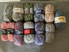 Wollpaket sockenwolle baumwoll gebraucht kaufen  Deutschland