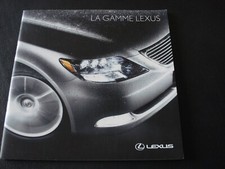 Catalogue brochure lexus d'occasion  France