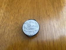 antique enamel box bilston for sale  LONDON