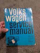 Volkswagen Service Manual Station Wagon Van Pick Up Cabine Dupla Modelos 1968-70 comprar usado  Enviando para Brazil