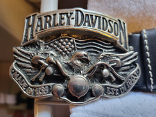 Herren ledergürtel harley gebraucht kaufen  Bruchsal