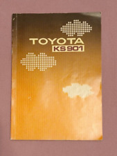 Handbuch toyota strickmaschine gebraucht kaufen  Solingen