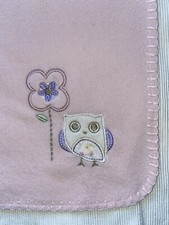 Cobertor de lã Circo coruja flor meninas bebê muito difícil de encontrar rosa roxo branco comprar usado  Enviando para Brazil