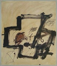 Tapies antoni stampa usato  Vittuone