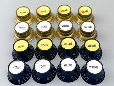 4x Botões Refletores de Guitarra LP Top Hat Botões DOURADOS/PRETO Compatível com Epiphone Les Paul SG comprar usado  Enviando para Brazil