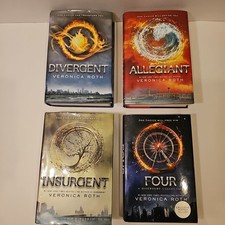 DIVERGENT 4 HC Book Series Lot 1-4 Veronica Roth 1st Ed. Allegiant, Insurgent.. comprar usado  Enviando para Brazil