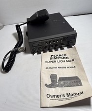 Rádio CB móvel antigo Pearce Simpson Super Lion MKII 40 canais AM/SSB comprar usado  Enviando para Brazil