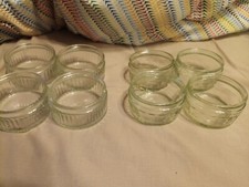 Glass yoghurt dishes for sale  SOUTHEND-ON-SEA