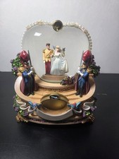 Globo de Neve de Casamento Disney Cinderela/W Moldura e Música comprar usado  Enviando para Brazil