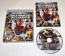 Marvel Ultimate Alliance Playstation 3 PS3 completo comprar usado  Enviando para Brazil