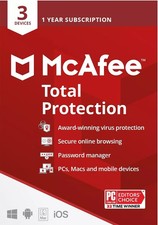 Mcafee total protection d'occasion  Expédié en Belgium