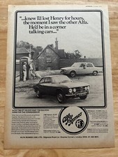 Vintage 1970 alfa for sale  COVENTRY