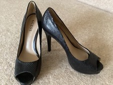 Guess black snakeskin for sale  DAVENTRY