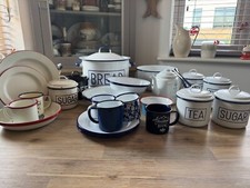 Enamel cookware bakeware for sale  SWINDON