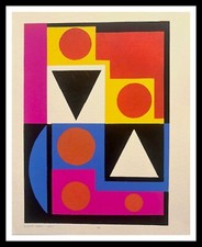 Auguste herbin pochoir d'occasion  Saint-Ouen