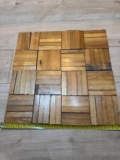 Reclaimed parquet teak for sale  LONDON