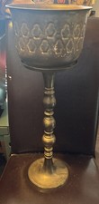 Vintage brass pedestal for sale  SOUTHPORT