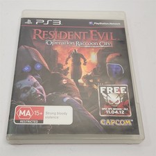 PlayStation 3 Resident Evil Operation Raccoon City PS3 jogo completo, usado comprar usado PlayStation 3 Resident Evil Operation Raccoon City PS3 jogo completo, usado comprar usado  Enviando para Brazil