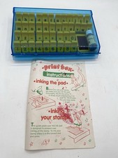 Vintage printbox rubber d'occasion  Expédié en Belgium