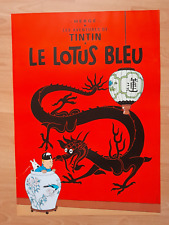 Affiche poster hergé d'occasion  Ploërmel