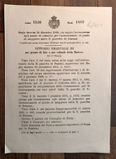 Italia 1920 regio usato  Italia