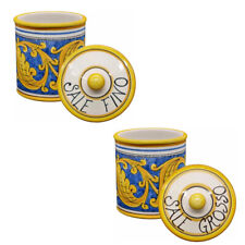 Barattoli sale ceramica usato  Trapani