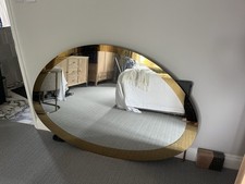 Gold oval pebble for sale  BATH