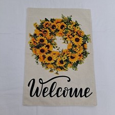 Garden flag sunflower for sale  Somerset