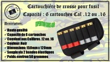Cartouchière crosse fusil d'occasion  Boulogne-sur-Mer