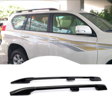 Porta-bagagens trilhos de teto preto para Toyota Prado FJ150&Lexus GX460 2010-22 comprar usado Porta-bagagens trilhos de teto preto para Toyota Prado FJ150&Lexus GX460 2010-22 comprar usado  Enviando para Brazil
