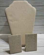 Linen necklace earring for sale  Villa Park