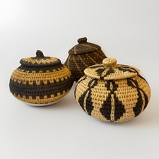 Set handwoven lidded for sale  La Mesa