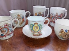 Commemorative china cups for sale  WALLSEND