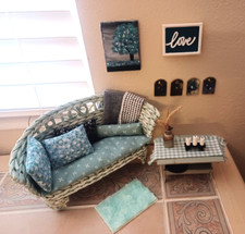 Dollhouse miniature sofa for sale  Reno